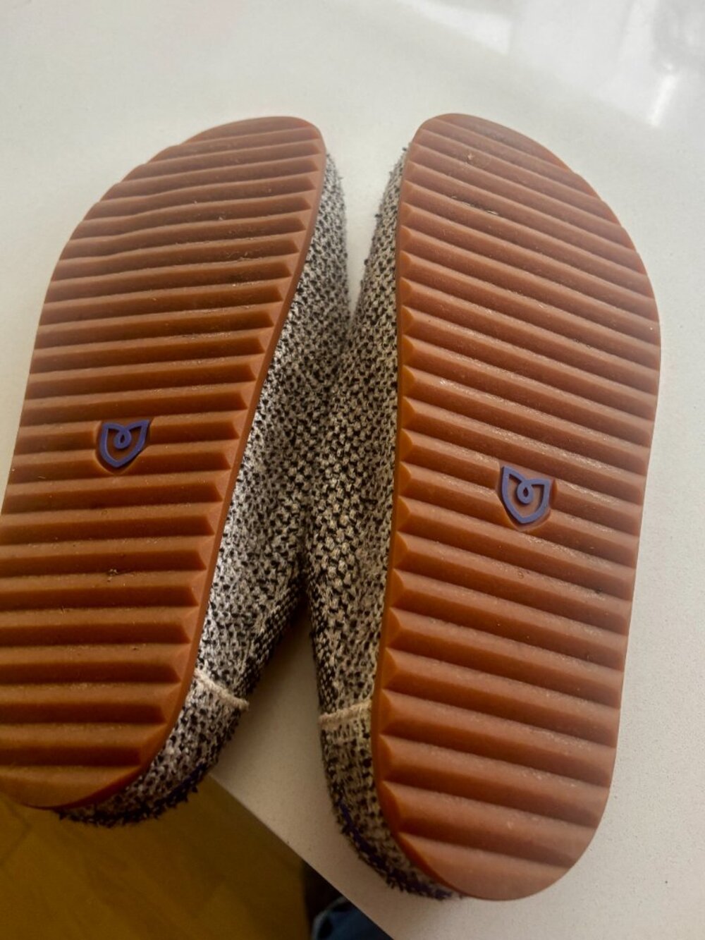 Rothy's Gray Knit Slip-On Mules - Picture 4 of 4